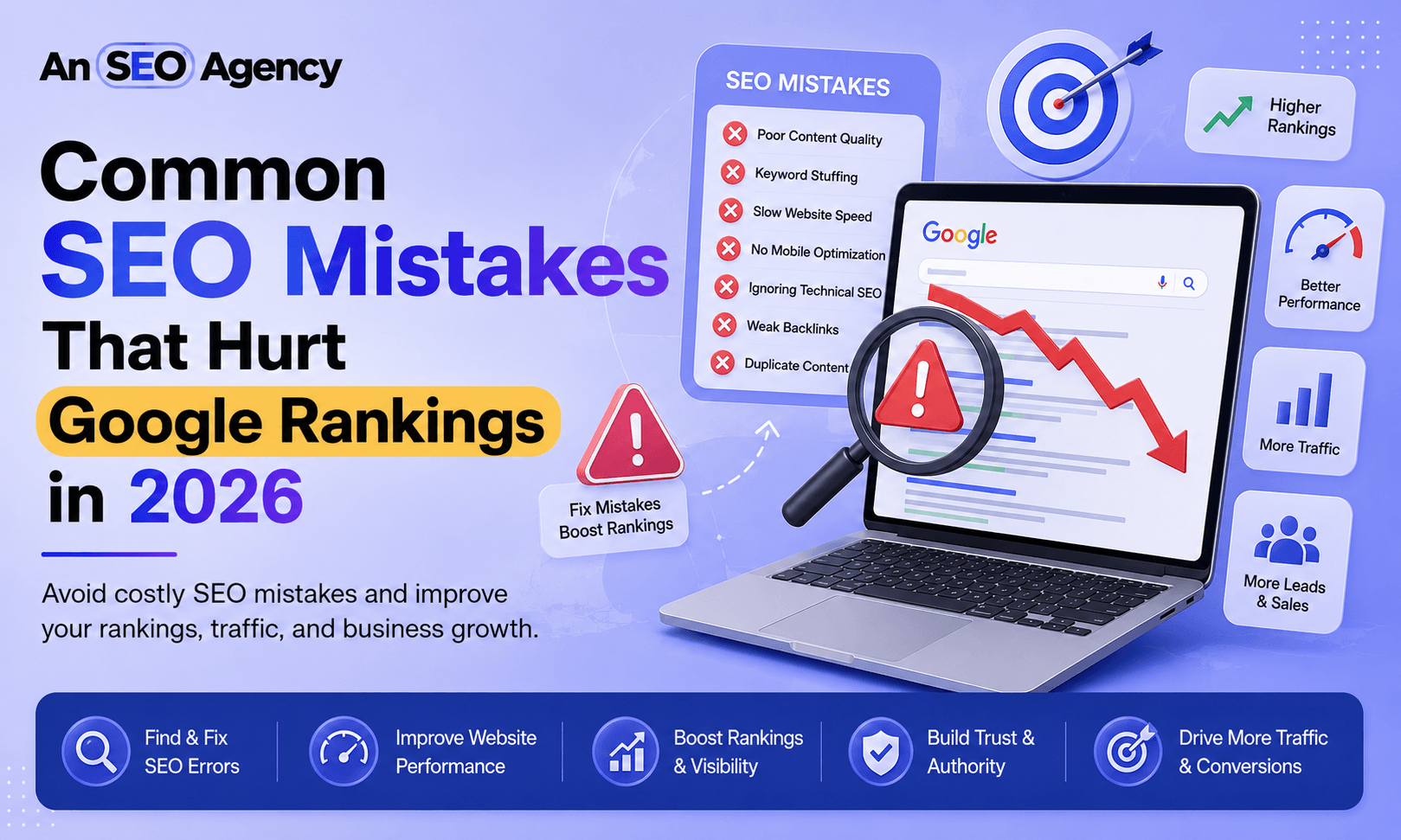 Common SEO Mistakes That Hurt Google Rankings in 2026