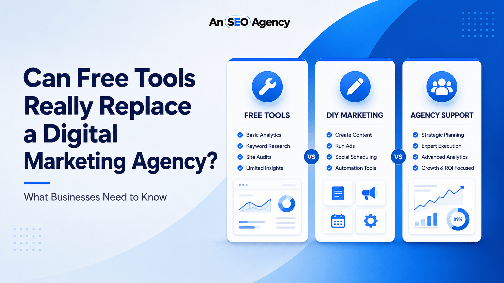 Can Free Tools Really Replace a Digital Marketing Agency?